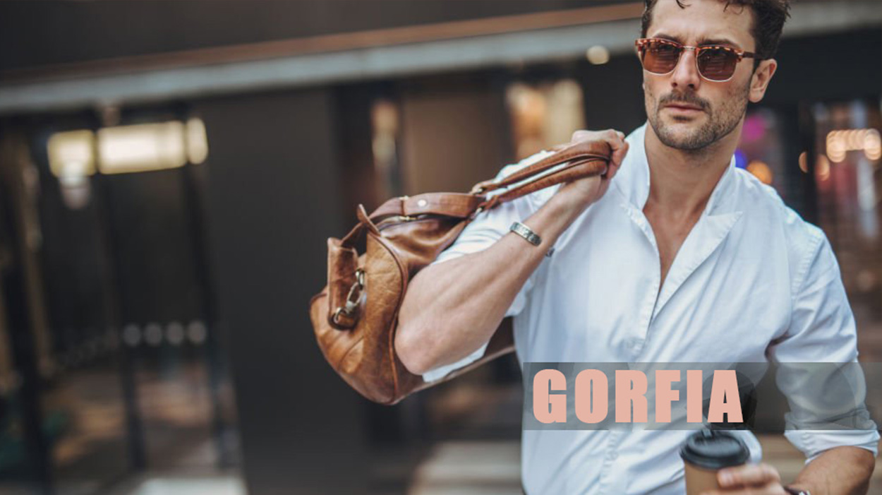 Men's fashion,starting with the GORFIA collection