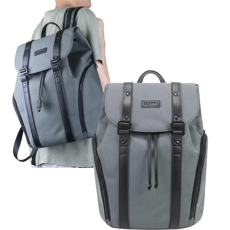 Gorfia Men's Grey Backpack